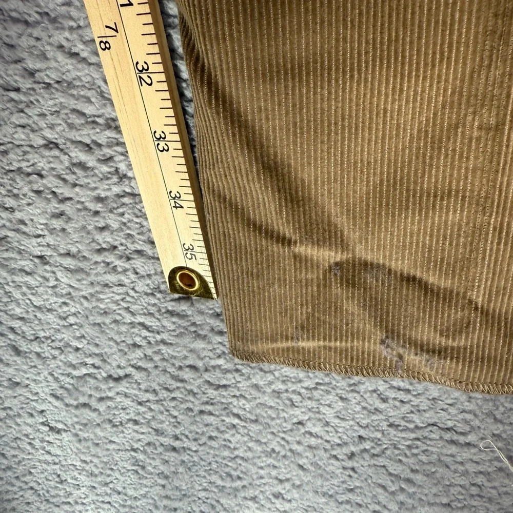 Ralph Lauren pleat front corduroy pants unhemmed men’s 36